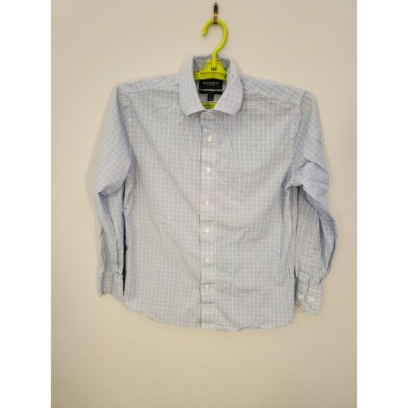 Bonobos Shirt Mens Small Short Blue Check Athletic Long Sleeve Business Preppy - Picture 3 of 11